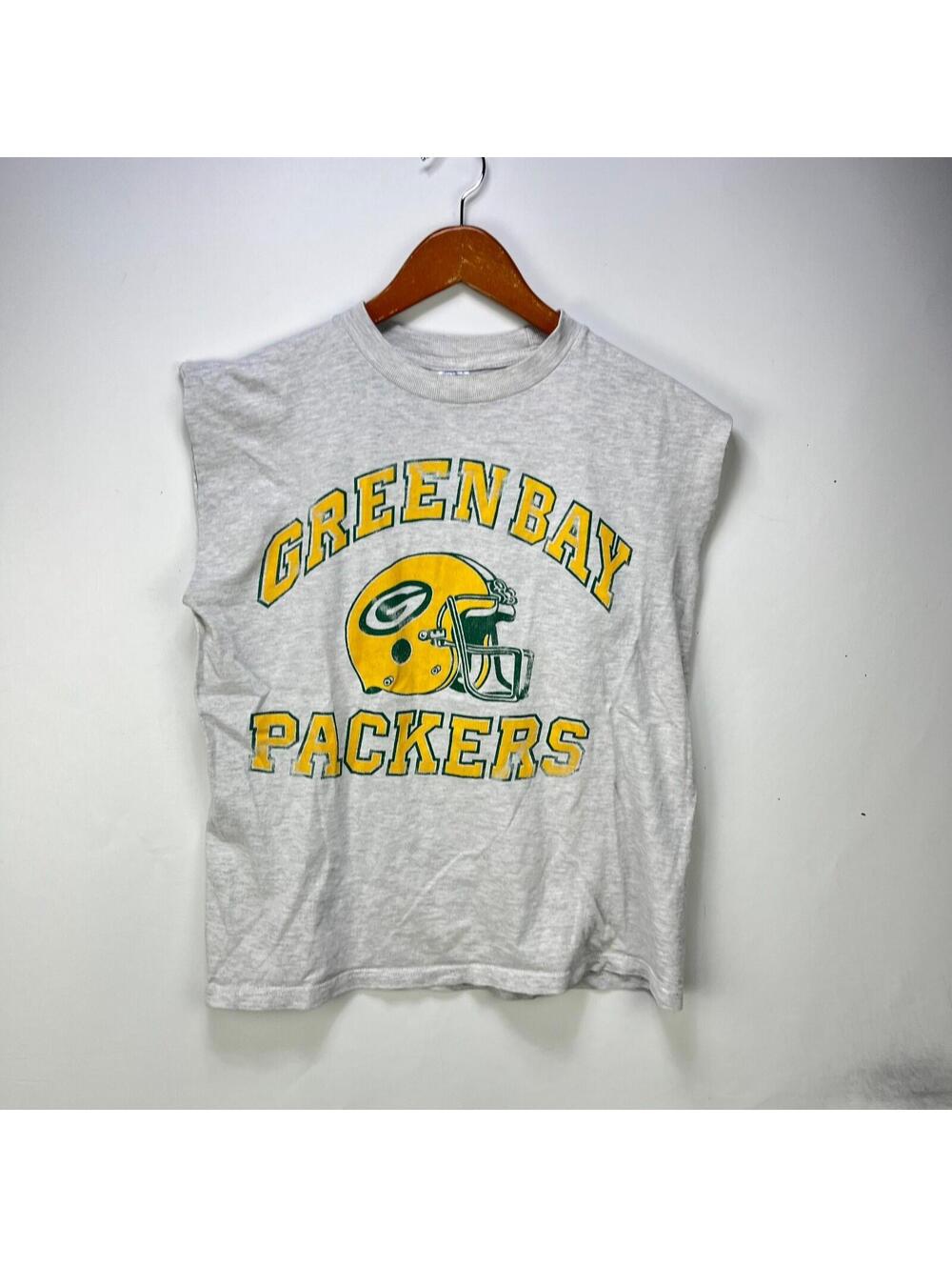 Vintage Green Bay Packers Sleeveless Muscle Tee NFL M